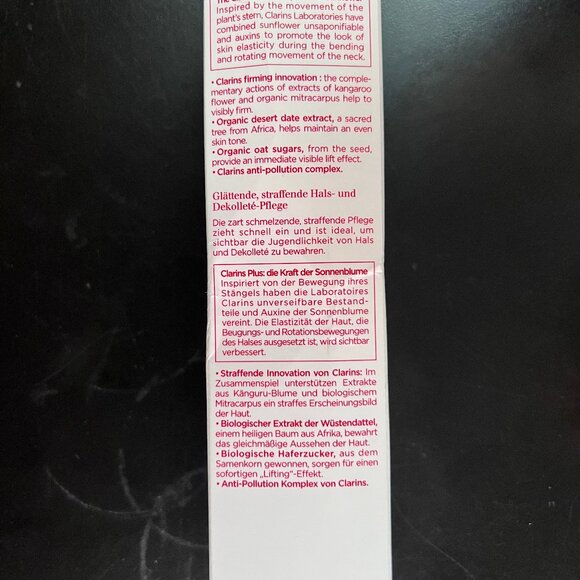 CLARINS Extra-Firming Cou & Decollete Youthful Lift 2.5oz - Picture 3 of 5